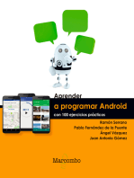 Aprender a programar Android: con 100 ejercicios prácticos