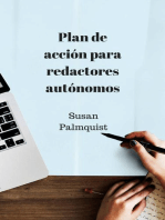 Plan de acción para redactores autónomos