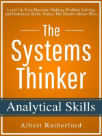 The Systems Thinker - Analytical Skills: The Systems Thinker Series, #2