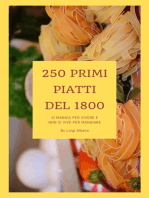 Primi piatti del 1800