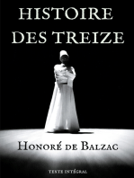 Histoire des Treize: trois courts romans d'Honoré de Balzac : Ferragus, La Duchesse de Langeais, La Fille aux yeux d'or.