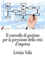 Il controllo di gestione per la previsione della crisi d'impresa