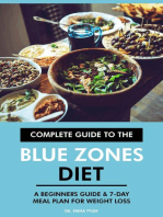 Complete Guide to the Blue Zones Diet: A Beginners Guide & 7-Day Meal Plan for Weight Loss