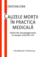 Cauzele morții în practica medicală: Ghid de tanatogeneză în boala COVID-19