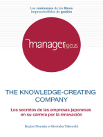 Resumen de The Knowledge-Creating Company de Ikujiro Nonaka y Hirotaka Takeuchi