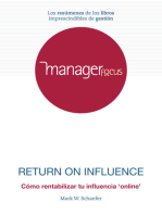 Resumen de Return on Influence de Mark W. Schaefer