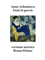 Tutte le poesie: Versione metrica