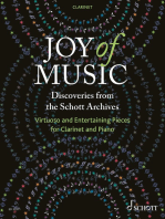 Joy of Music – Discoveries from the Schott Archives: Virtuoso and Entertaining Pieces for Clarinet and Piano