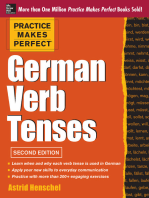 Practice Makes Perfect German Verb Tenses, 2nd Edition: With 200 Exercises + Free Flashcard App