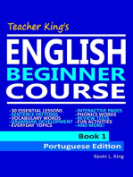 Teacher King’s English Beginner Course Book 1: Portuguese Edition