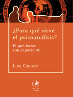 ¿Para qué sirve el psicoanálisis?: El qué-hacer con el paciente