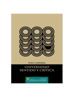 Universidad - Sentido y crítica