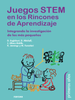 Juegos STEM en los Rincones de Aprendizaje: Integrando la investigación de los más pequeños