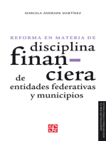 La reforma en materia de disciplina financiera de entidades federativas y municipios