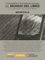 Congreso Internacional del Mundo del Libro (7-10 de sept. de 2009-Cd. de México): Memoria