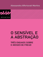 O sensível e a abstração: Três ensaios sobre o Moisés de Freud