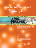 Project Management Analyst A Complete Guide - 2021 Edition