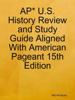 AP* U.S. History Review and Study Guide Aligned With American Pageant 15th Edition