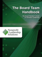 The Board Team Handbook