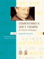 Comentario a ser y tiempo. Vol. III, Segunda sección: De Martin Heidegger