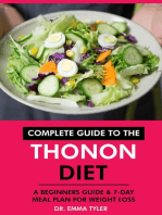 Complete Guide to the Thonon Diet: A Beginners Guide & 7-Day Meal Plan for Weight Loss