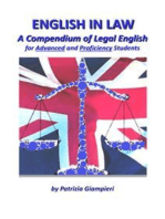 English in Law (Advanced): A Compendium of Legal English for Advanced and Proficiency Students