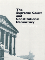 The Supreme Court and Constitutional Democracy