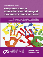 Proyectos para la educación sexual integral: conocimiento y cuidado del cuerpo: El respeto a la diversidad y la intimidad. Educación en valores para una sana convivencia