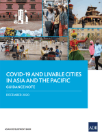 COVID-19 and Livable Cities in Asia and the Pacific: Guidance Note