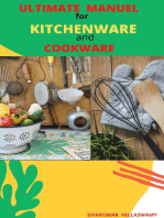 Ultimate Manuel for Kitchenware and Cookware