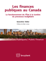 Les finances publiques au Canada