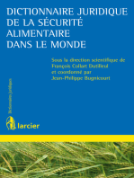 Dictionnaire juridique de la sécurité alimentaire dans le monde