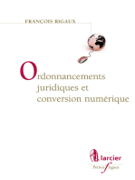 Ordonnancements juridiques et conversion numérique