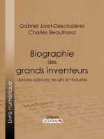 Biographie des grands inventeurs dans les sciences, les arts et l'industrie