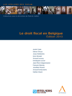 Le droit fiscal en Belgique: Édition 2013