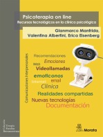 Psicoterapia on line: Recursos tecnológicos en la clínica psicológica