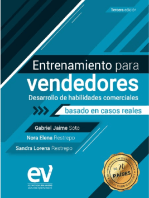 Entrenamiento para vendedores, desarrollo de habilidades comerciales: Basado en casos reales