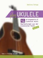 Play Ukulele - 41 arrangements of classical music - Volume 2 - Tabs & Online Sounds