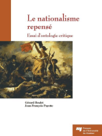 Le Nationalisme repensé: Essai d’ontologie critique