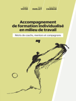 Accompagnement de formation individualisé en milieu de travail: Récits de coachs, mentors et compagnons