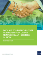 Tool Kit for Public–Private Partnerships in Urban Primary Health Centers in India