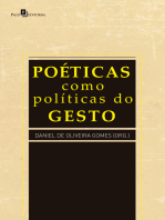 Poéticas como políticas do gesto