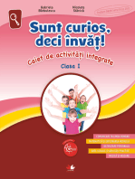 Sunt Curios, Deci Invat! Caiet De Activitati Integrate. Clasa I