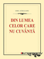 Din lumea celor care nu cuvântă