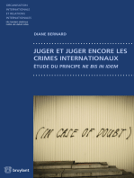 Juger et juger encore les crimes internationaux: Étude du principe ne bis in idem