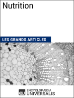 Nutrition: Les Grands Articles d'Universalis