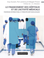 Le financement des hopitaux et de l'activité médicale: Panorama international et principes méthodologiques