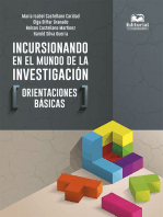 Incursionando en el mundo de la investigación: orientaciones básicas