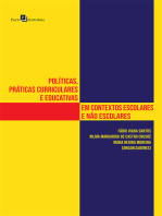 Políticas, práticas curriculares e educativas em contextos escolares e não escolares: Políticas, práticas curriculares e educativas em contextos escolares e não escolares