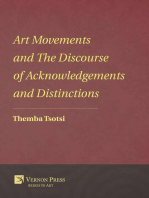 Art Movements and The Discourse of Acknowledgements and Distinctions